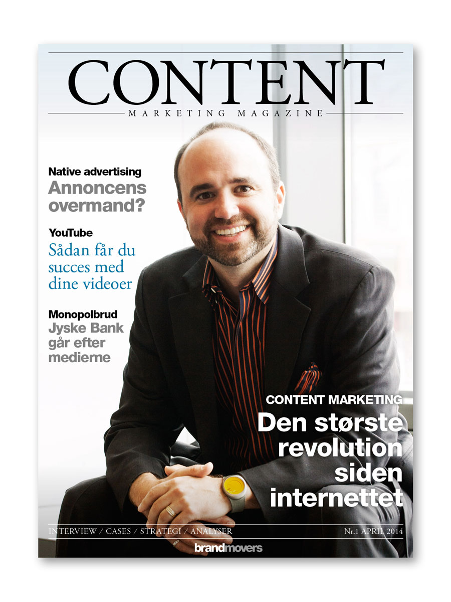 Content Marketing Magazine første udgave Content Marketing Magazine første udgave